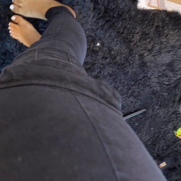 H&M Black Cargo Pants - Picture 1 of 5